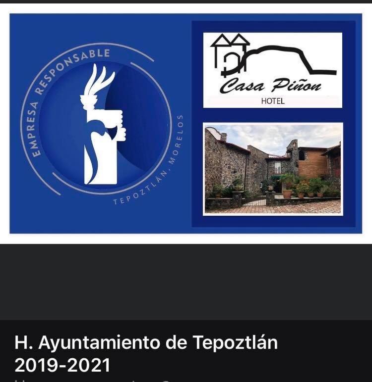 Hotel Casa Pinon Tepoztlán Esterno foto